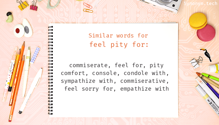 synonyms for pity