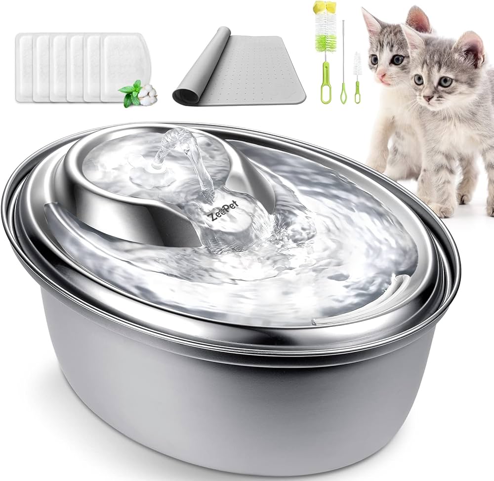 amazon pet water fountain