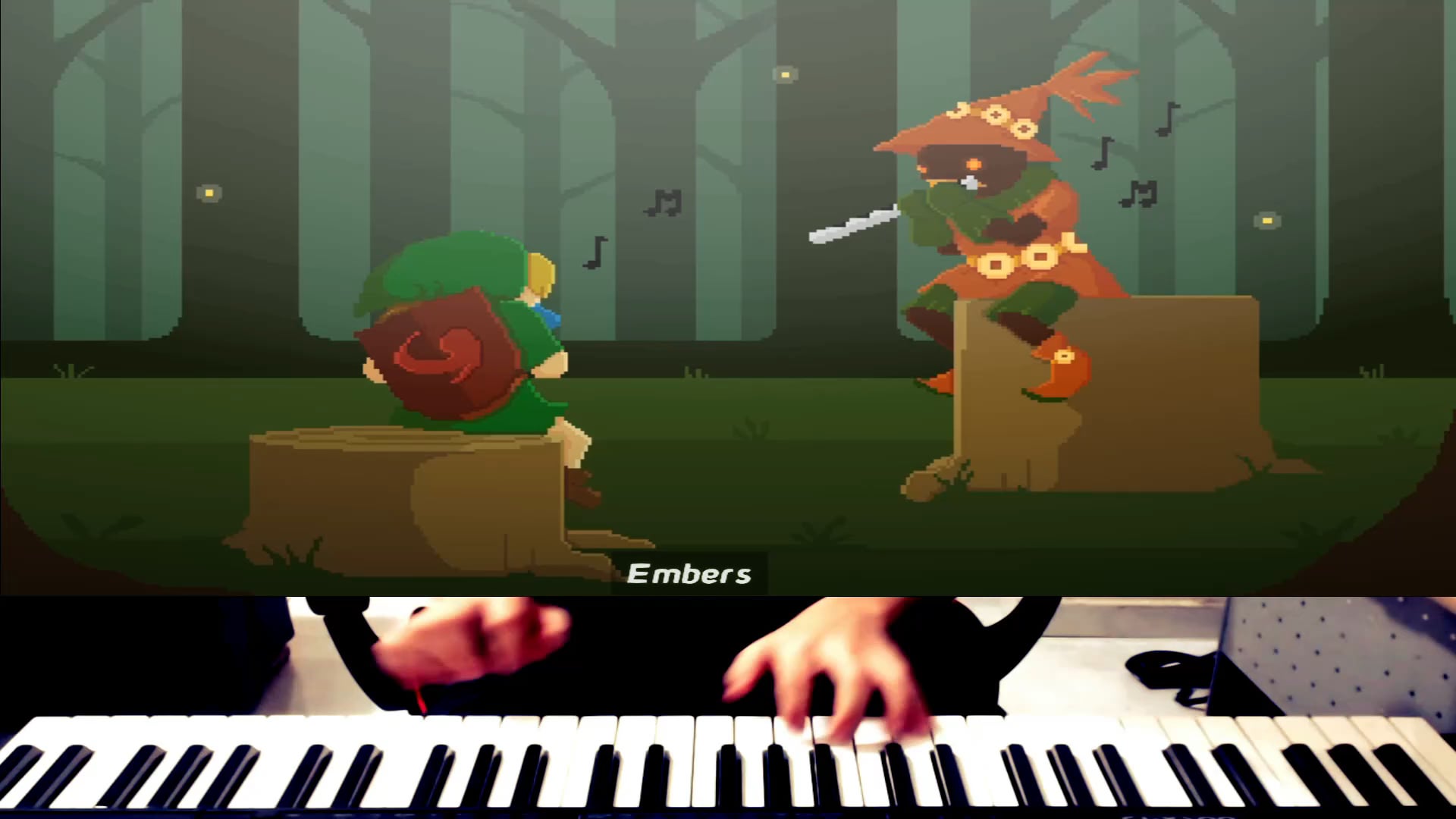 lost woods virtual piano