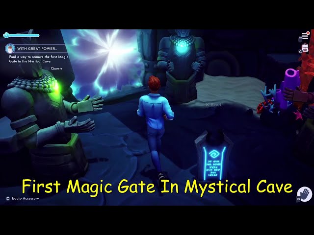 find a way to remove the first magic gate