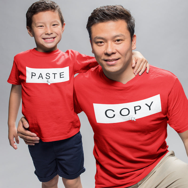 dad and son t shirts