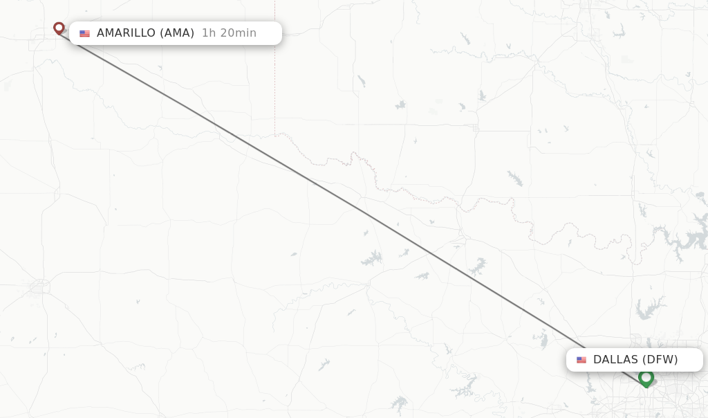 dallas to amarillo flights