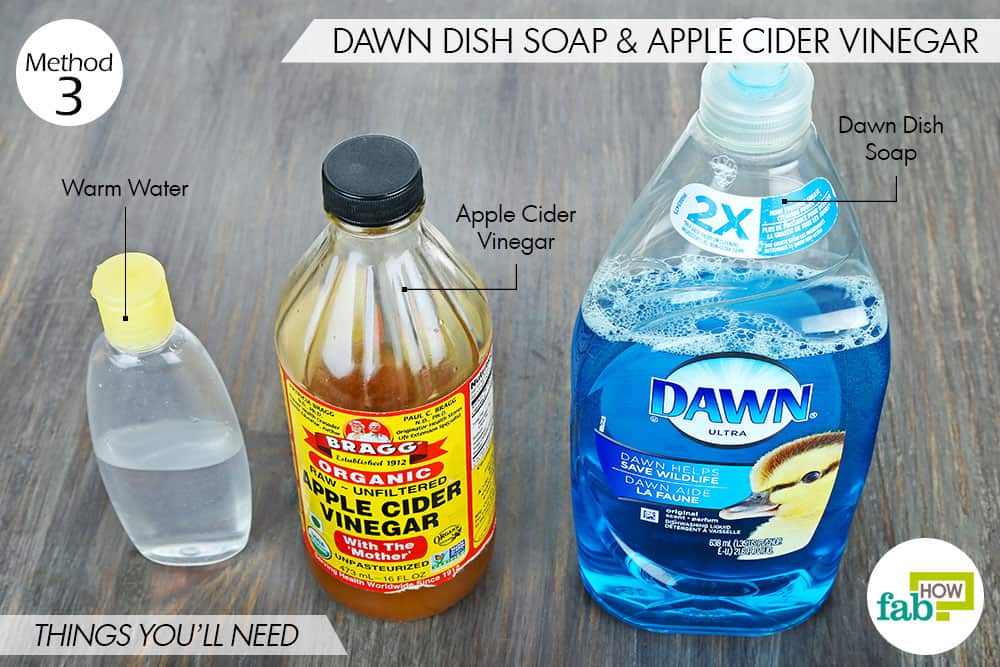 dawn dishwashing soap for fleas