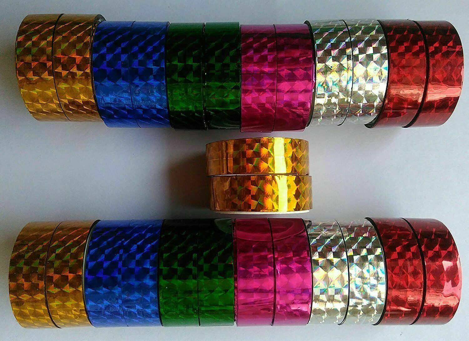 glitter colour tape