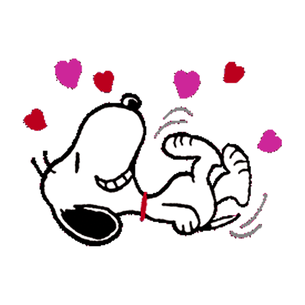 snoopy and love