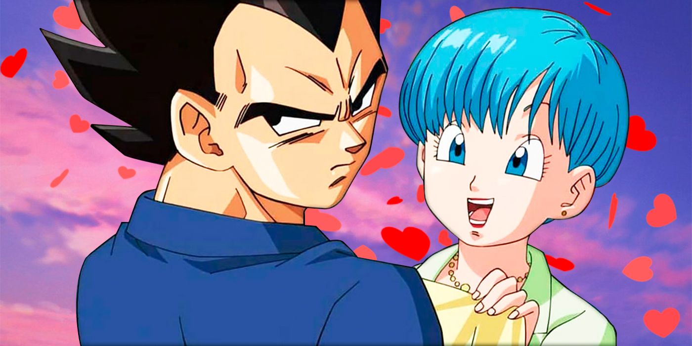 dbz vegeta and bulma