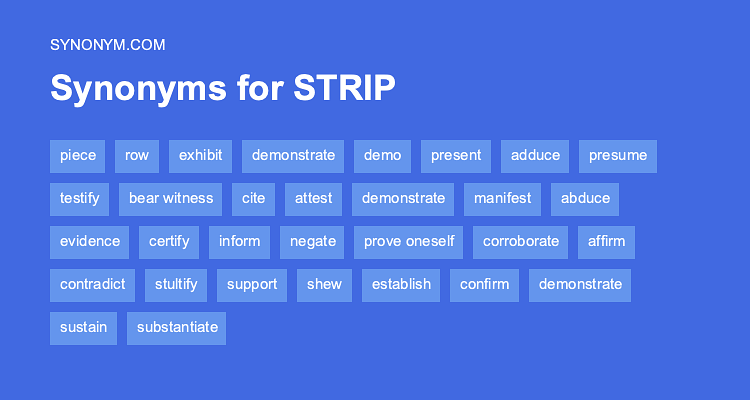 stripped synonym