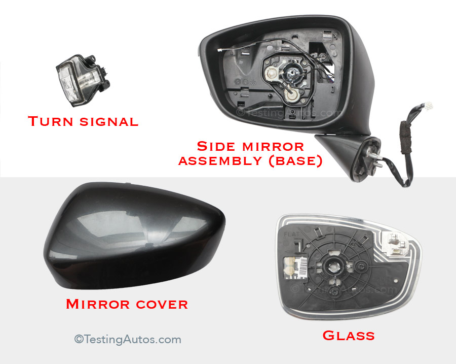 wing mirror replacement cost