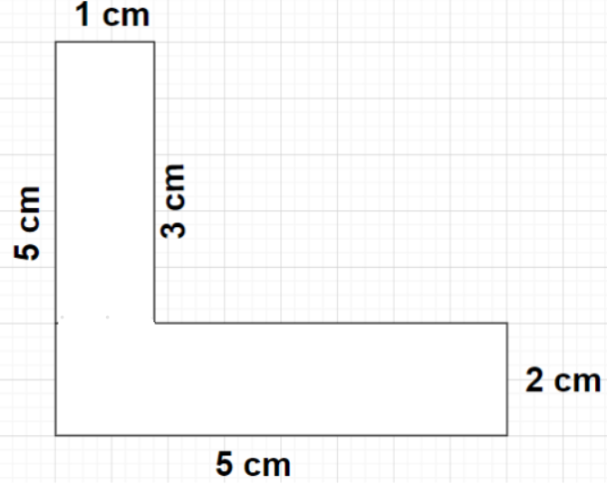 find the area of the following