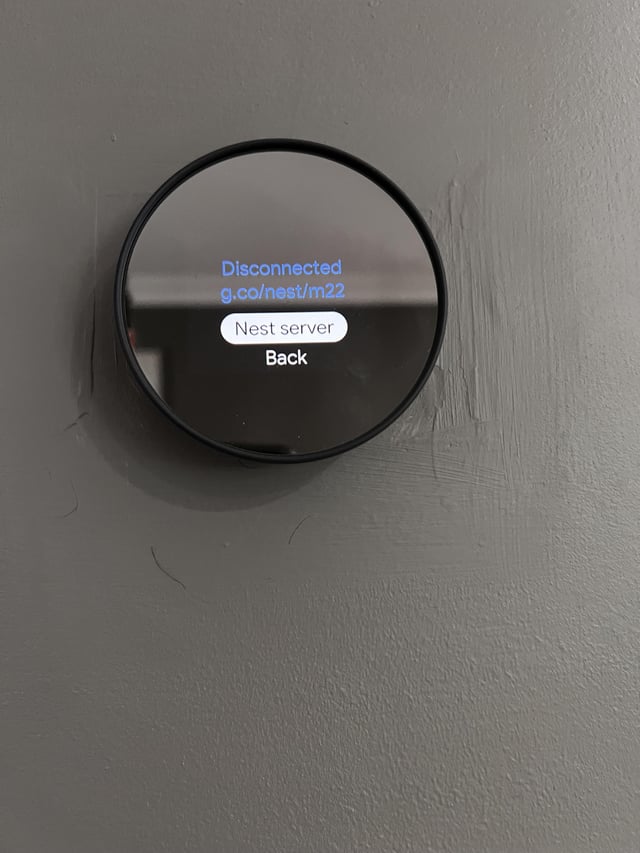 nest keeps disconnecting from wifi