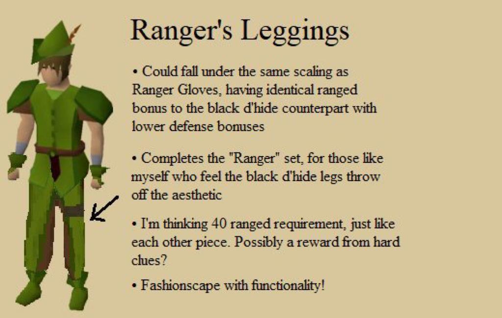 osrs ranger tunic