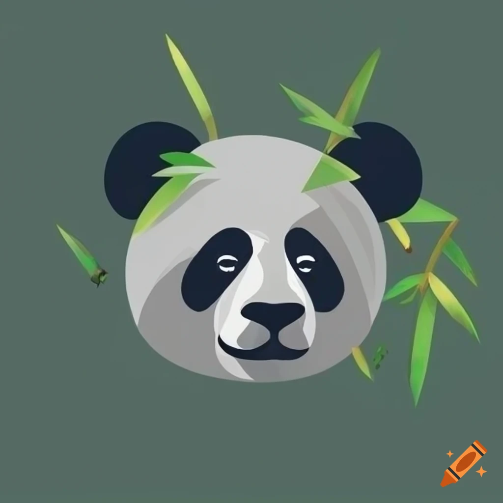 minimalist panda