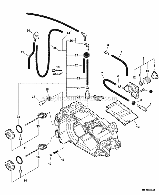 echo chainsaw parts canada