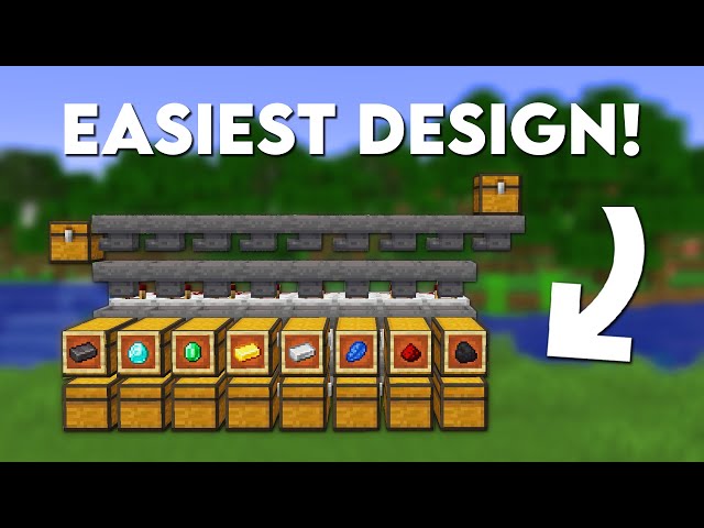 minecraft simple sorting system