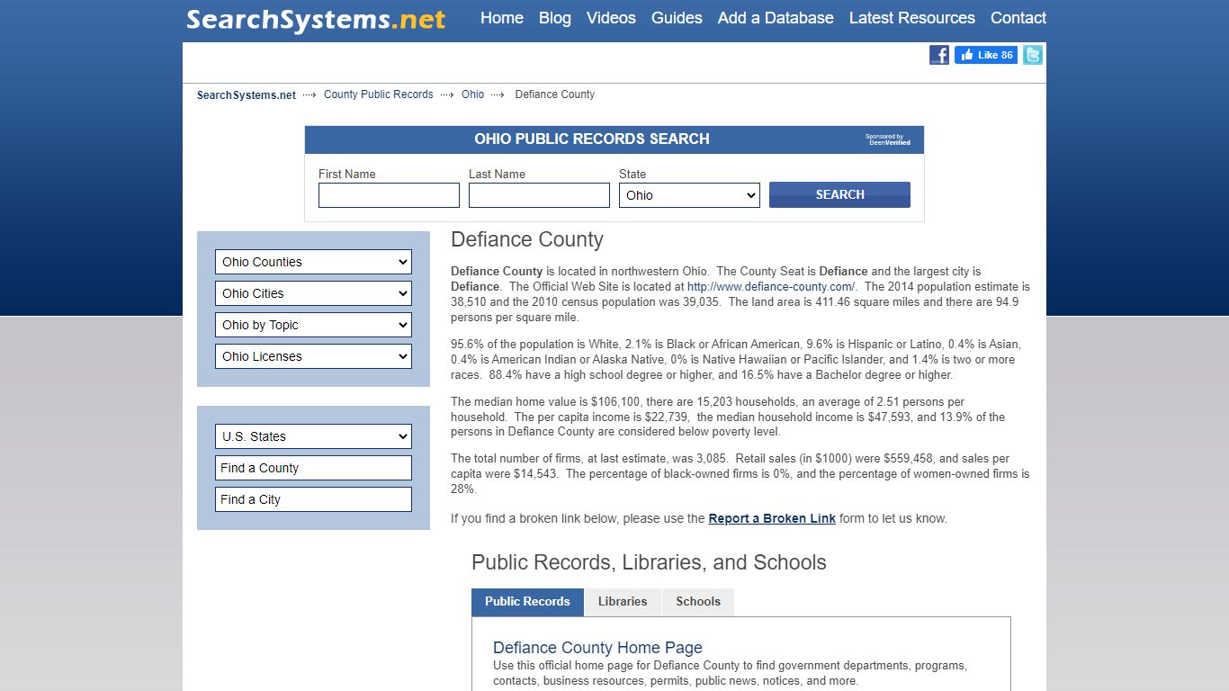 defiance county court records