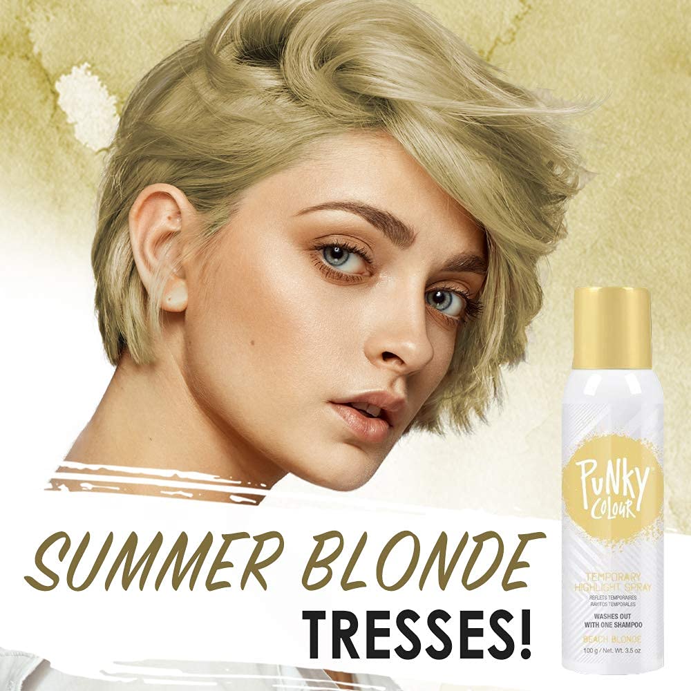 temporary blonde spray for hair