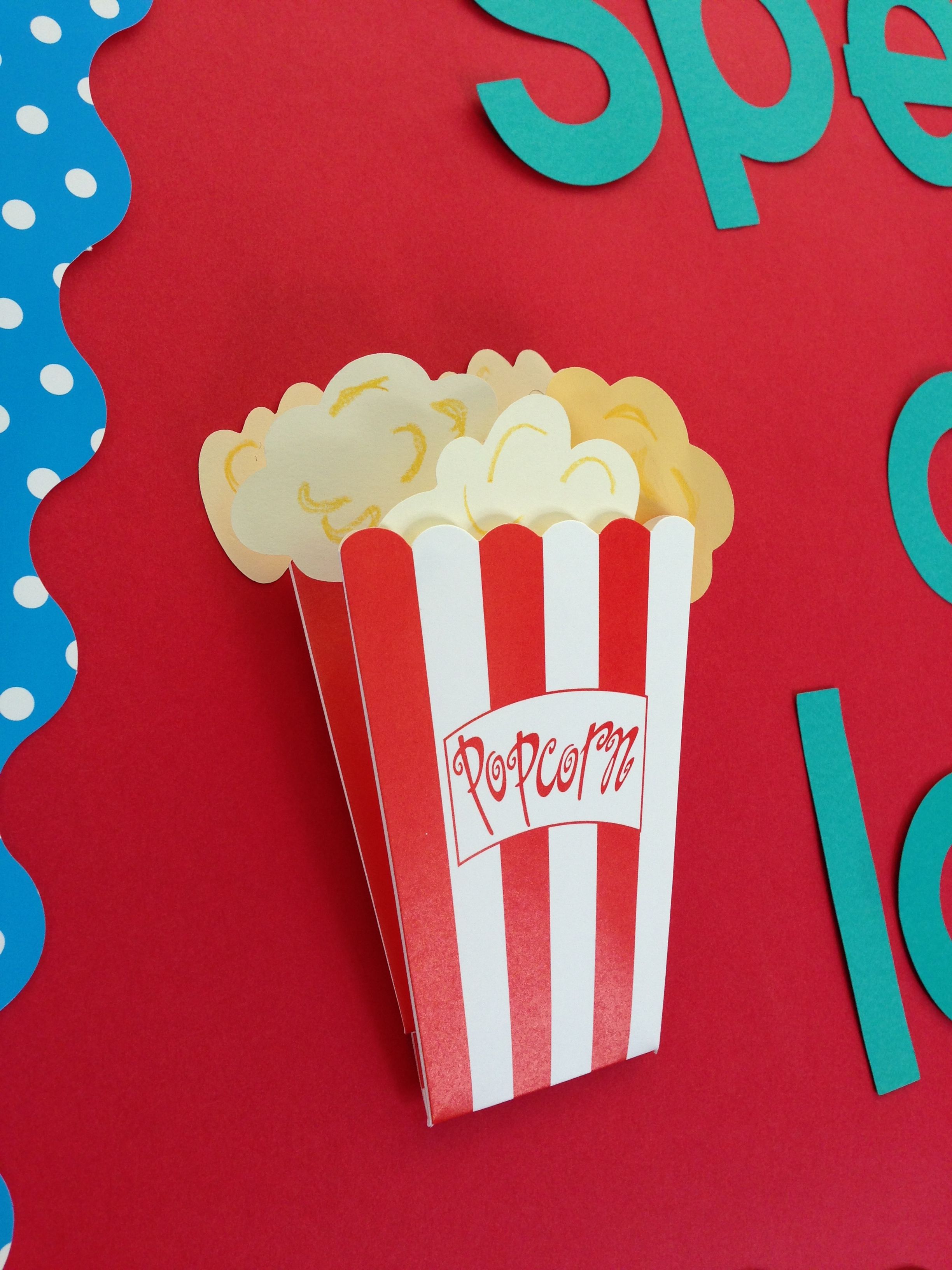 popcorn bulletin board