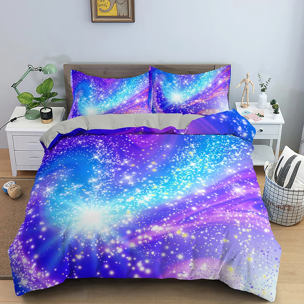 galaxy bedding