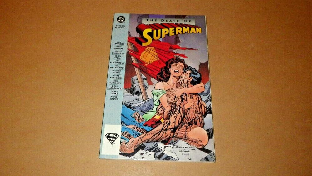 death of superman comic price