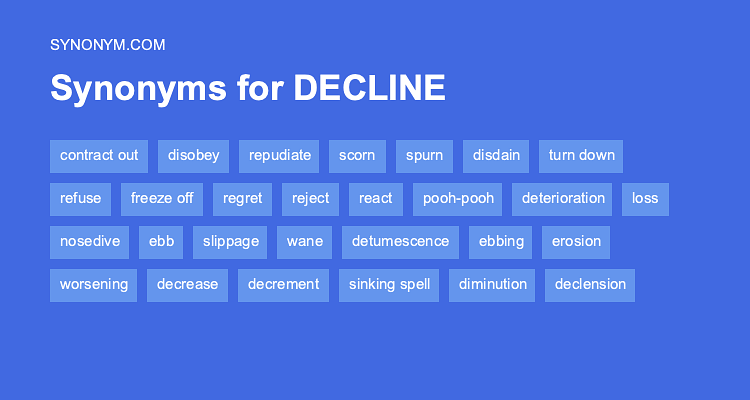 decline antonym