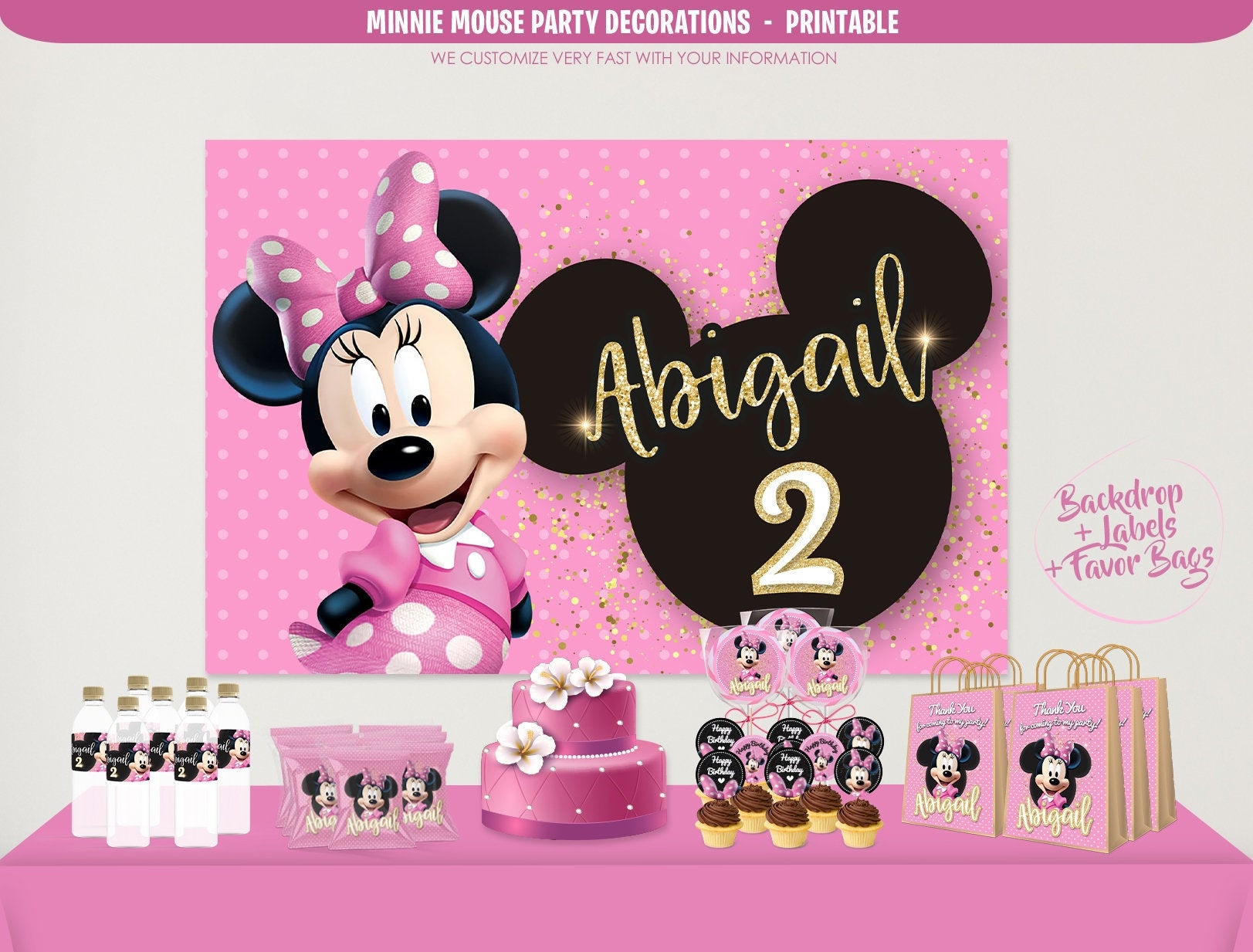 decoracion minnie mouse