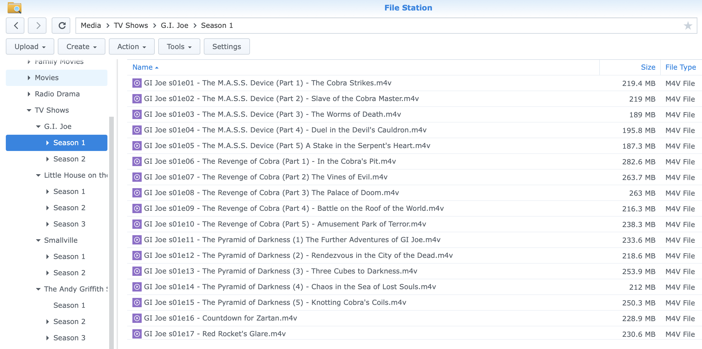 plex tv show naming