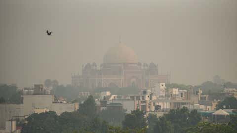 delhi weather in november 2021