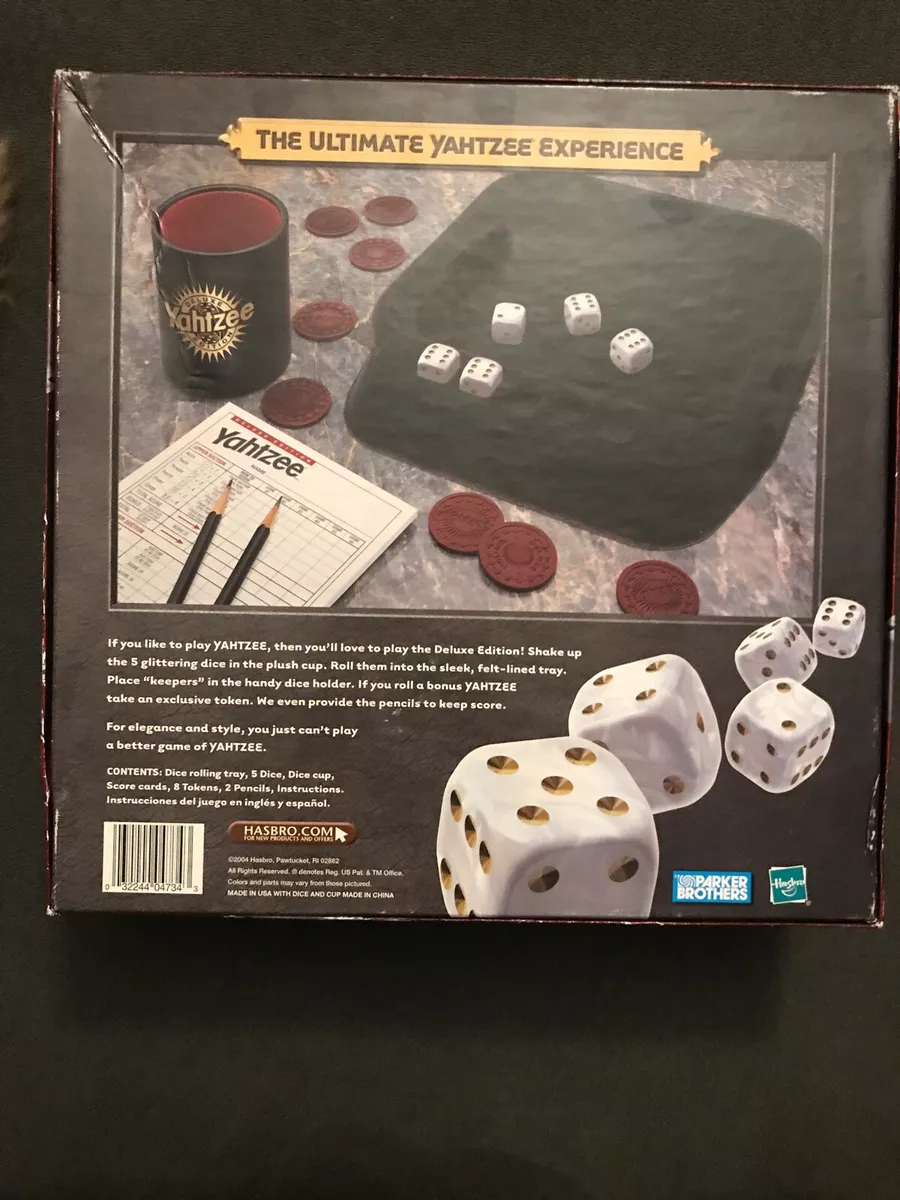 deluxe yahtzee game