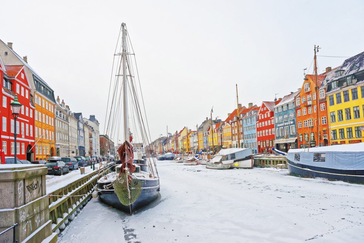 denmark weather in december