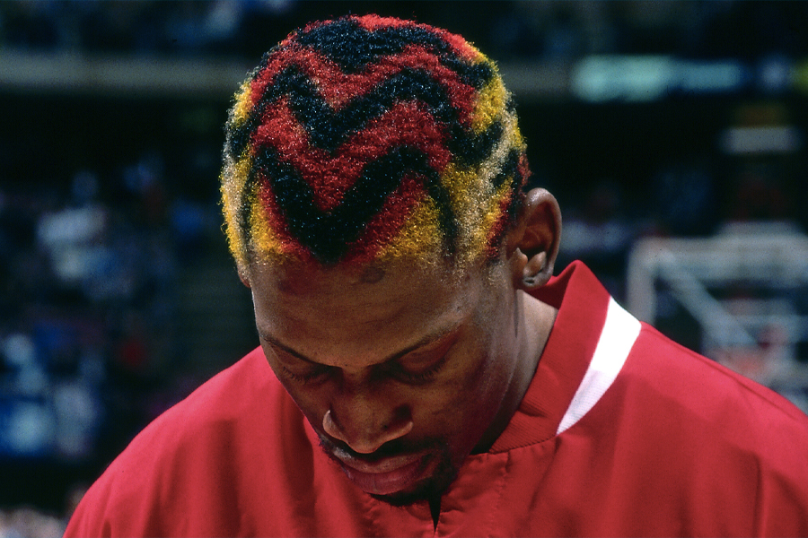 dennis rodman haircut