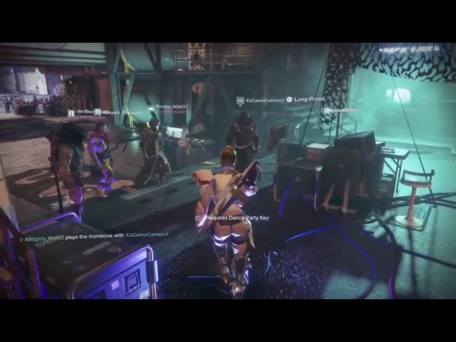 destiny 2 requires dance party key