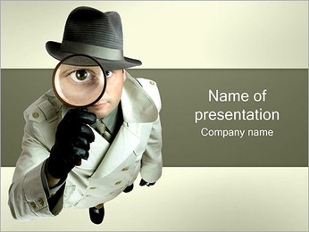 detective google slides theme