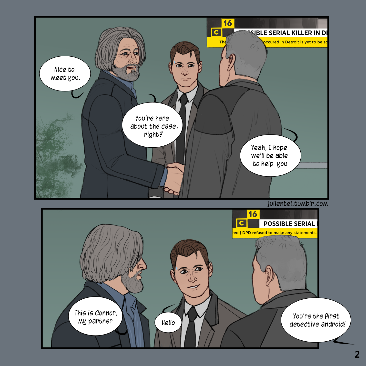 detroit become human crossover fanfiction