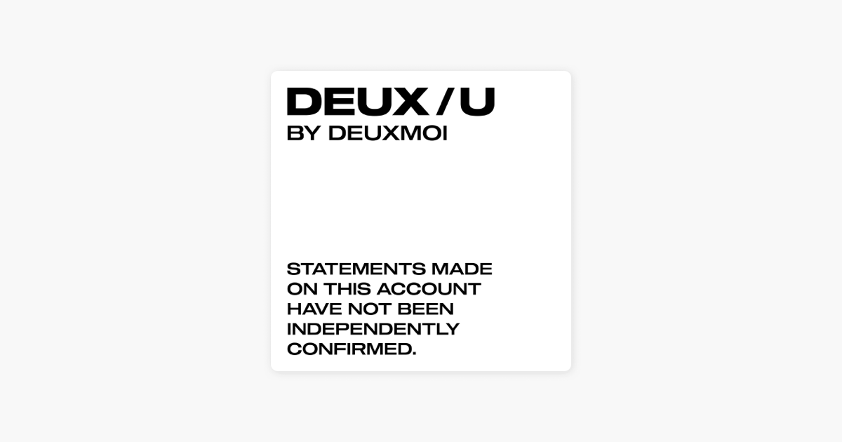 deuxmoi podcast