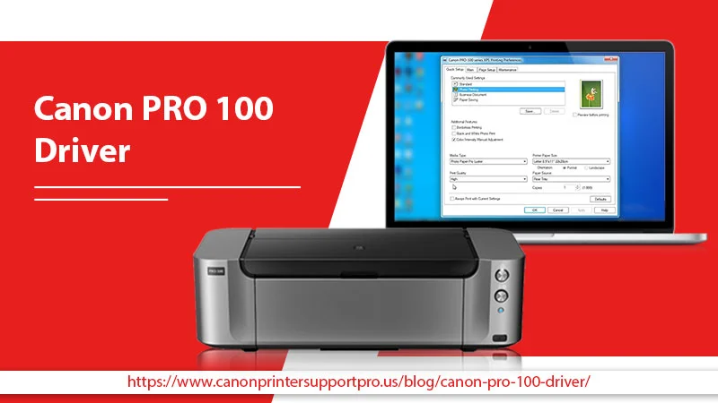 canon pro 100 installation software