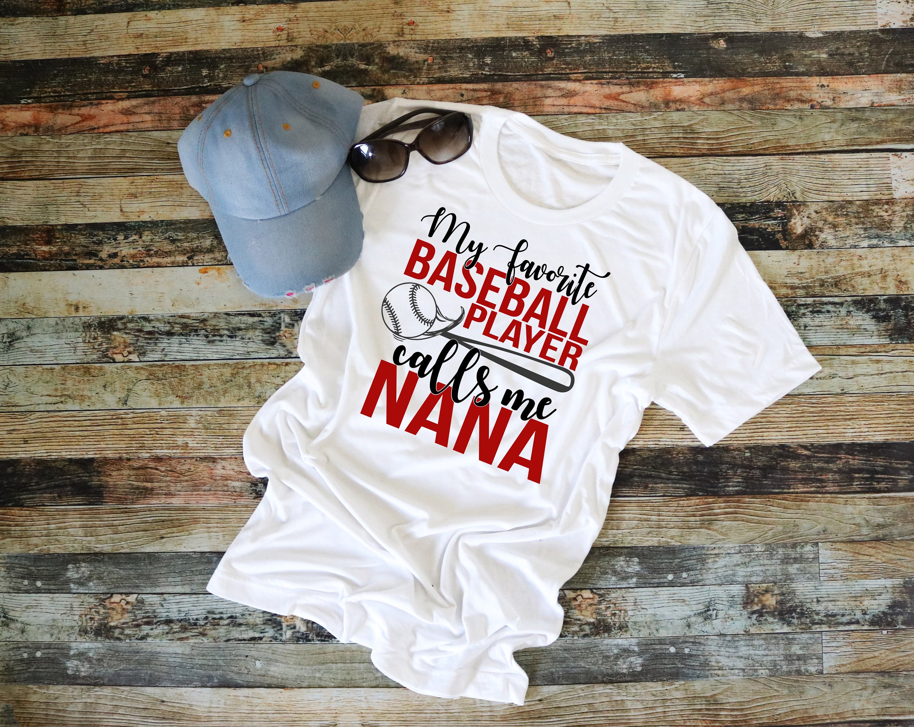 baseball shirts for nanas