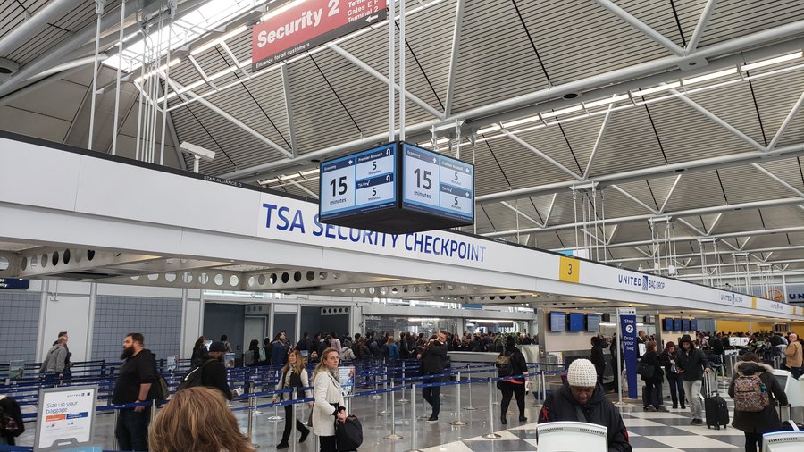 ohare security wait times today