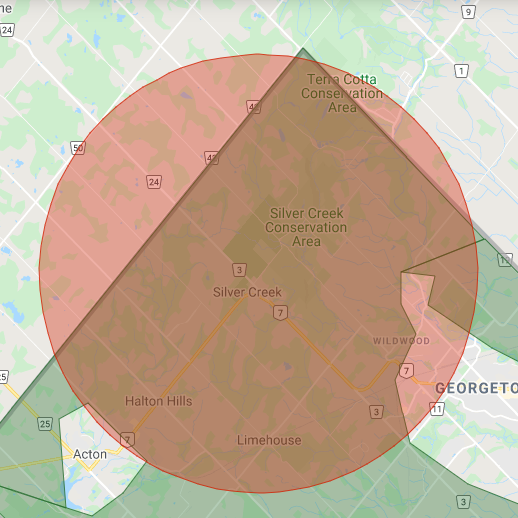 halton hills power outage