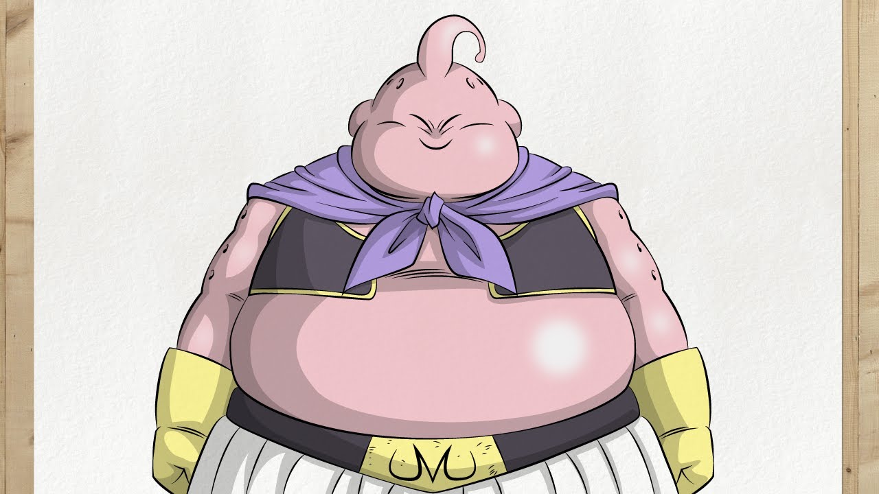 dibujos de majin buu