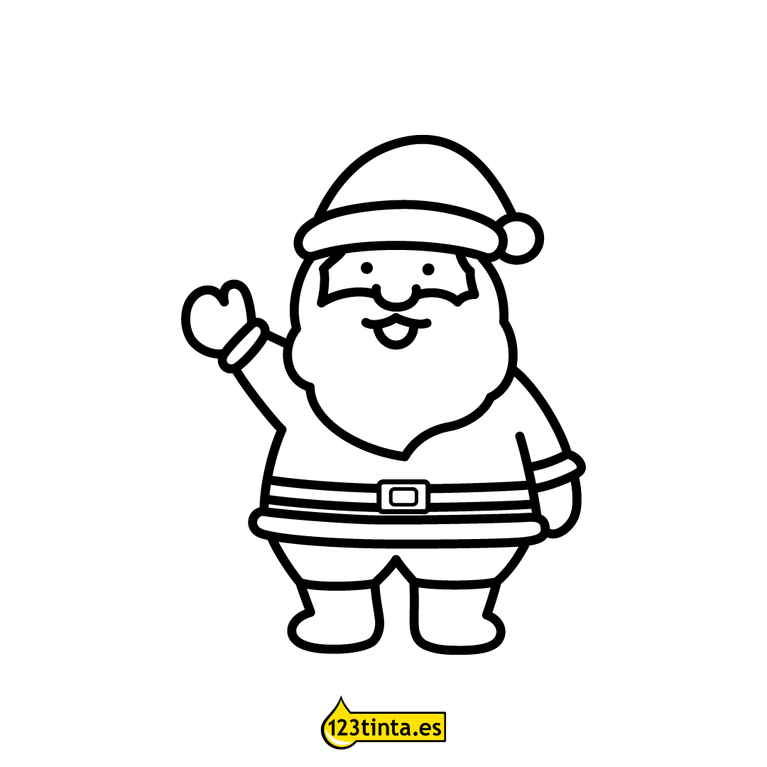 dibujos para colorear online de navidad