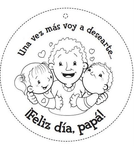 dibujos para imprimir dia del padre