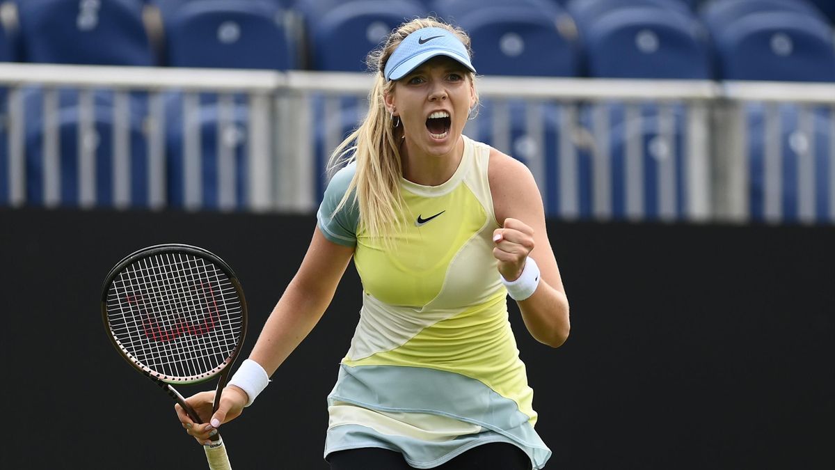 did katie boulter win her match today