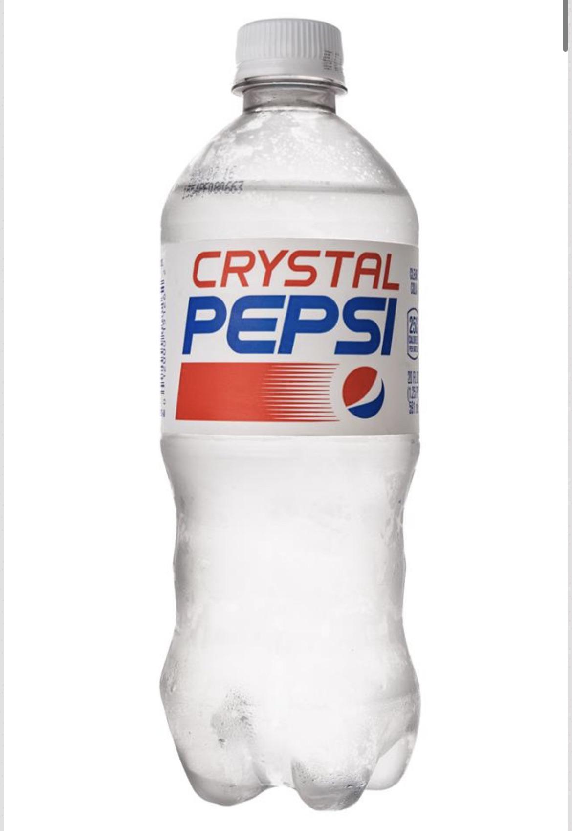 did pepsi used to be clear