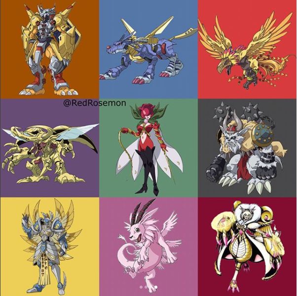 digimon tri digimons