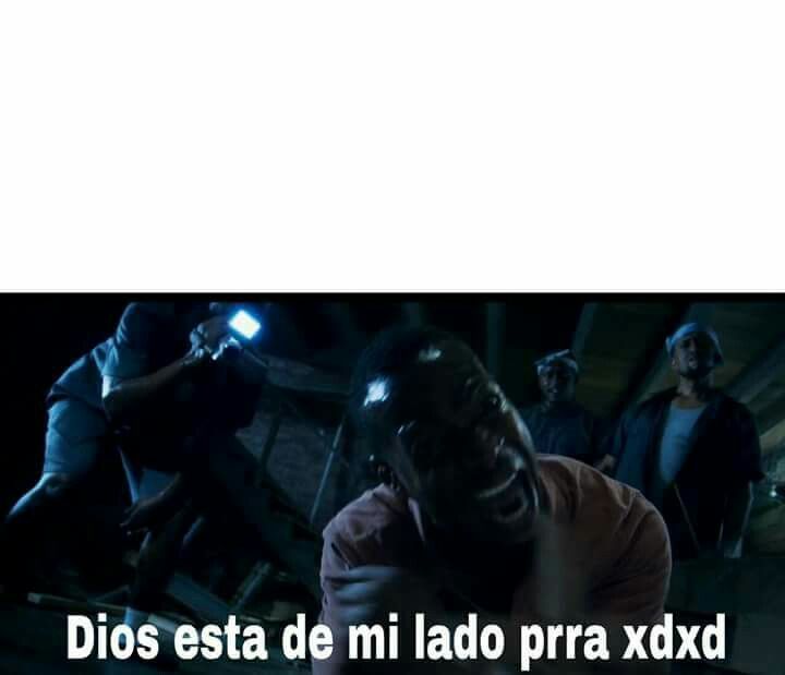 dios esta de mi lado meme