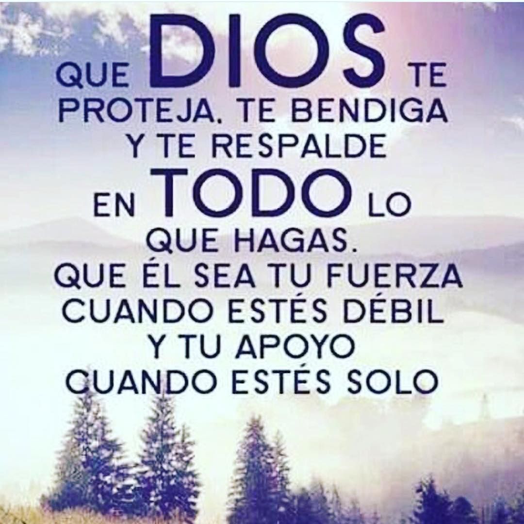 dios te proteja siempre