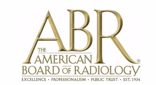 diplomate american board of radiology