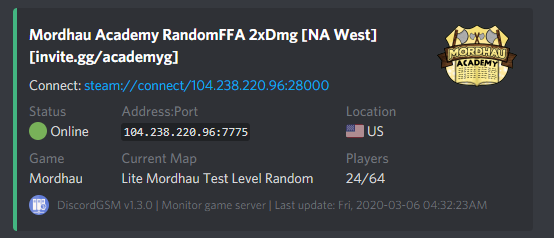 discord server status