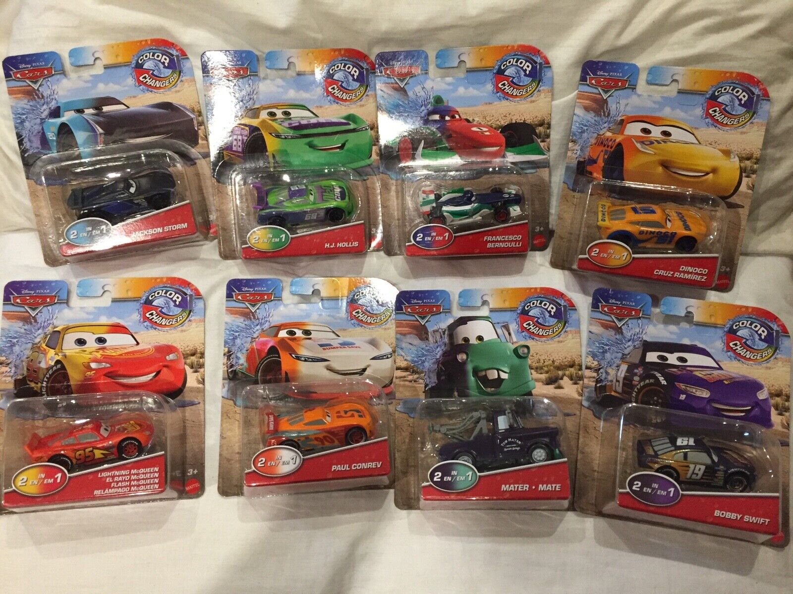 disney cars color change