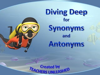 dive deep synonym